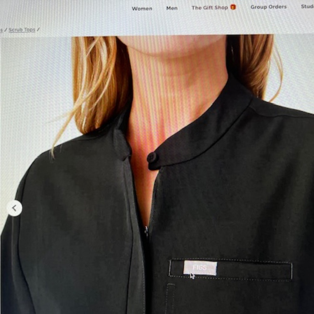 FIGS WOMENS MONTEX SCRUB TOP